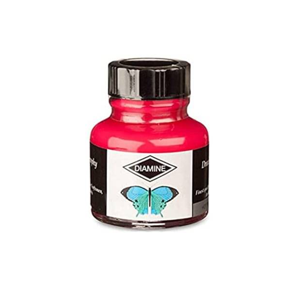     			Diamine Calligraphy & Drawing Acrylic Hot Pink Ink – 30ml Bottle
