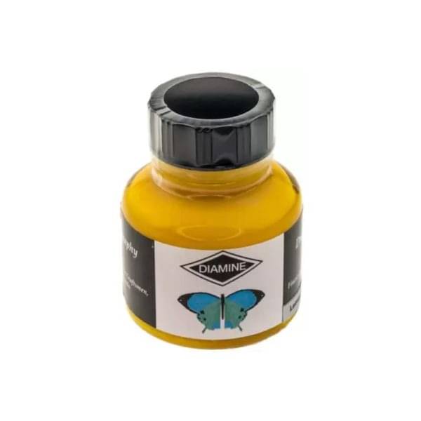 Diamine Calligraphy and Drawing Acrylic Lemon Yellow Ink – 30ml Bottle Diamine Calligraphy and Drawing Acrylic Lemon Yellow Ink – 30ml Bottle