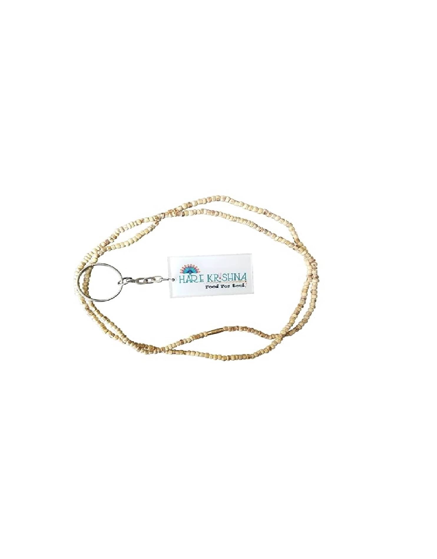     			Hare Krishna Food For Soul 2 Round Kanthi Mala | 2 Layer Mala | Holy Tulsi Mala 1 Mukhi Tulsi Mala ( Pack of 1 )