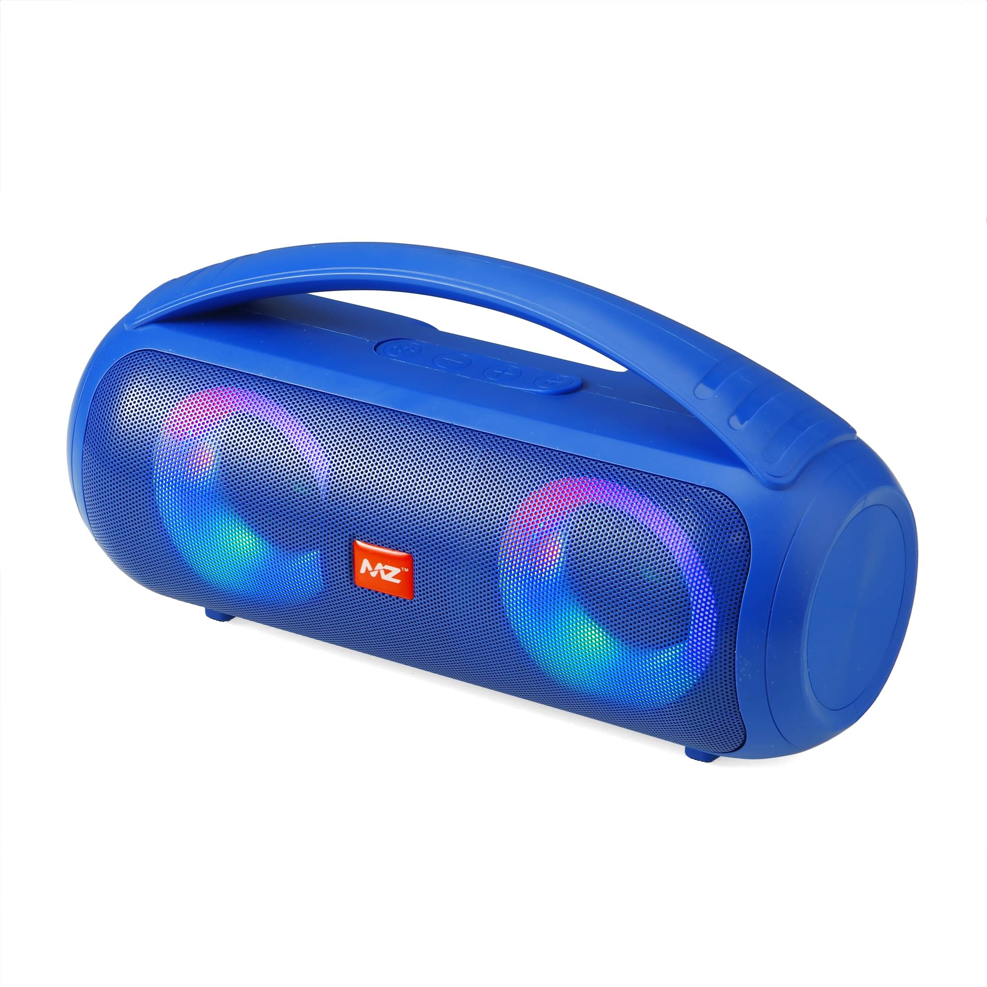 MZ S652 10 W Bluetooth Speaker Bluetooth V 5.0 with SD card Slot Playback Time 6 hrs Blue MZ S652 10 W Bluetooth Speaker Bluetooth V 5.0 with SD card Slot Playback Time 6 hrs Blue