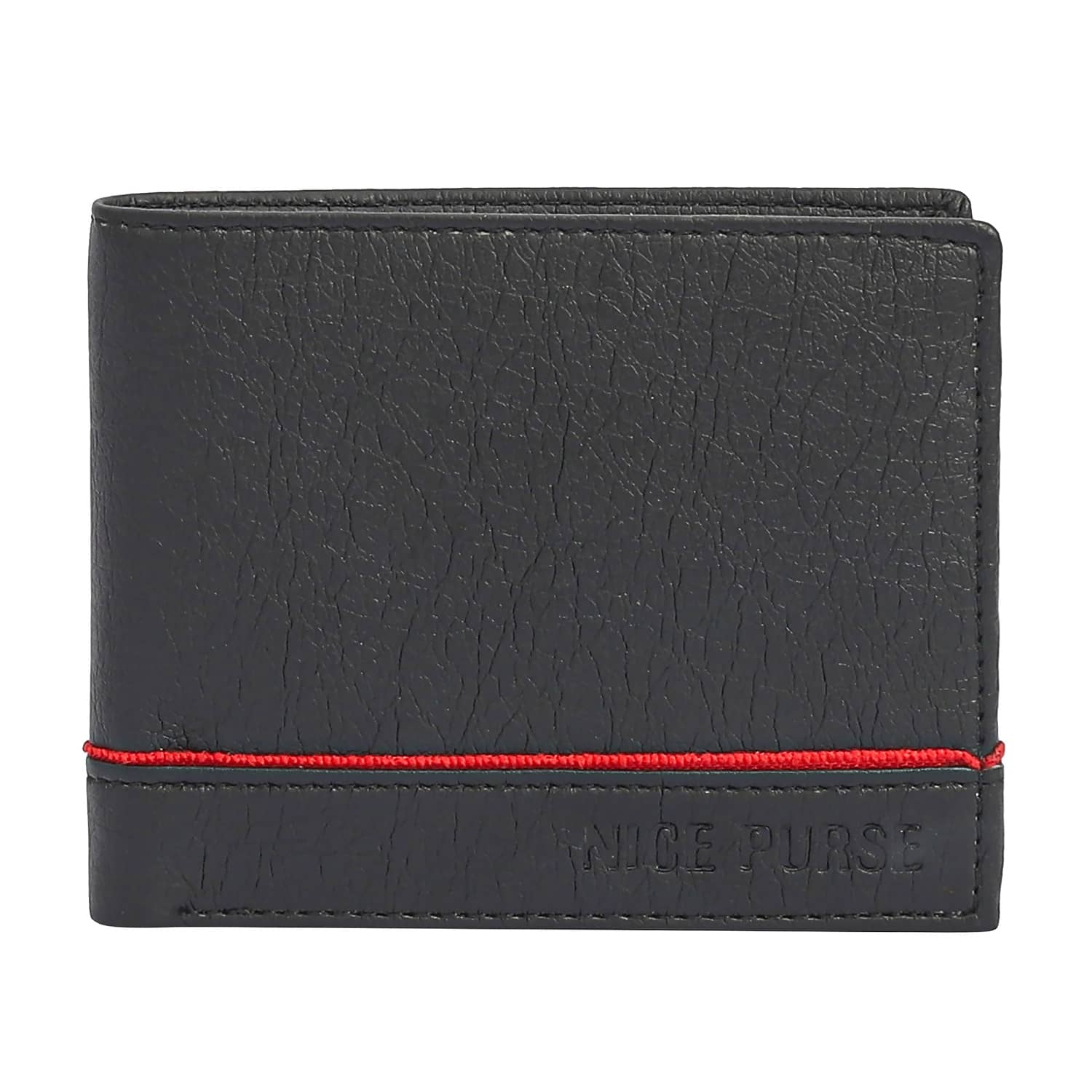 Nice Purse Black PU Men's Regular Wallet ( Pack of 1 ) - Handbags | Buy online on ZillyBuy