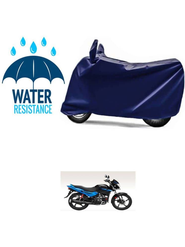 RONISH Bike Body Cover for Hero Glamour ( Pack of 1 ) , Blue