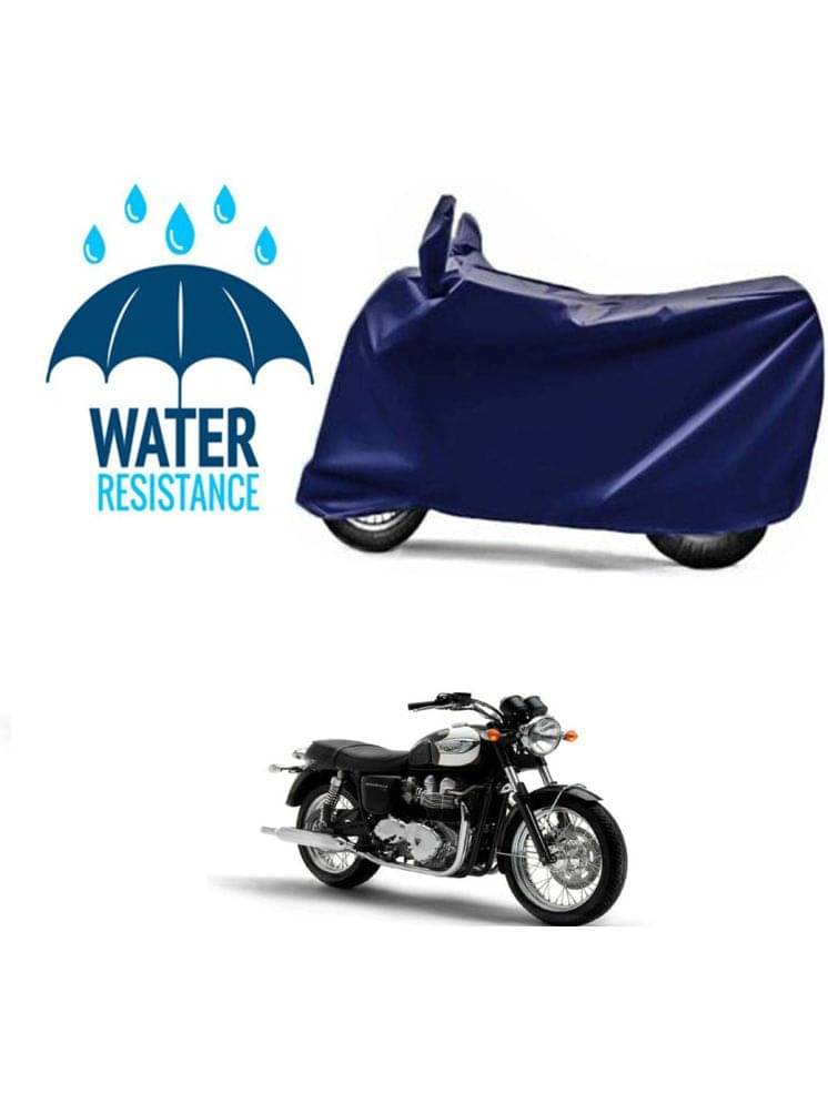 RONISH Bike Body Cover for Triumph Bonneville T100 ( Pack of 1 ) , Blue     			RONISH Bike Body Cover for Triumph Bonneville T100 ( Pack of 1 ) , Blue