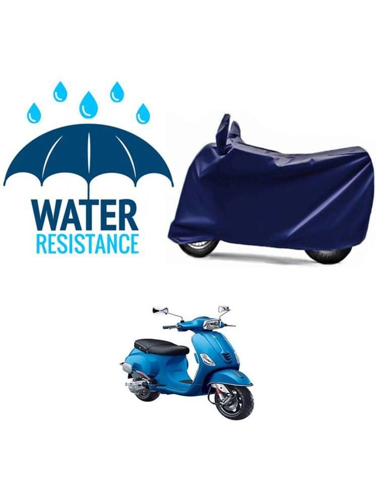     			RONISH Bike Body Cover for Piaggio Vespa S ( Pack of 1 ) , Blue