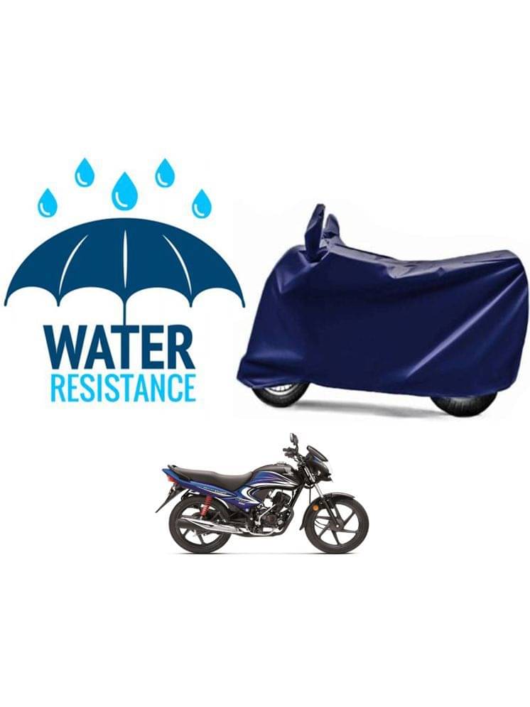     			RONISH Bike Body Cover for Honda Dream Yuga ( Pack of 1 ) , Blue