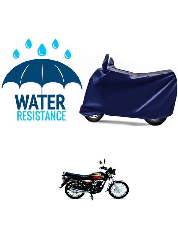     			RONISH Bike Body Cover for TVS Flame ( Pack of 1 ) , Blue