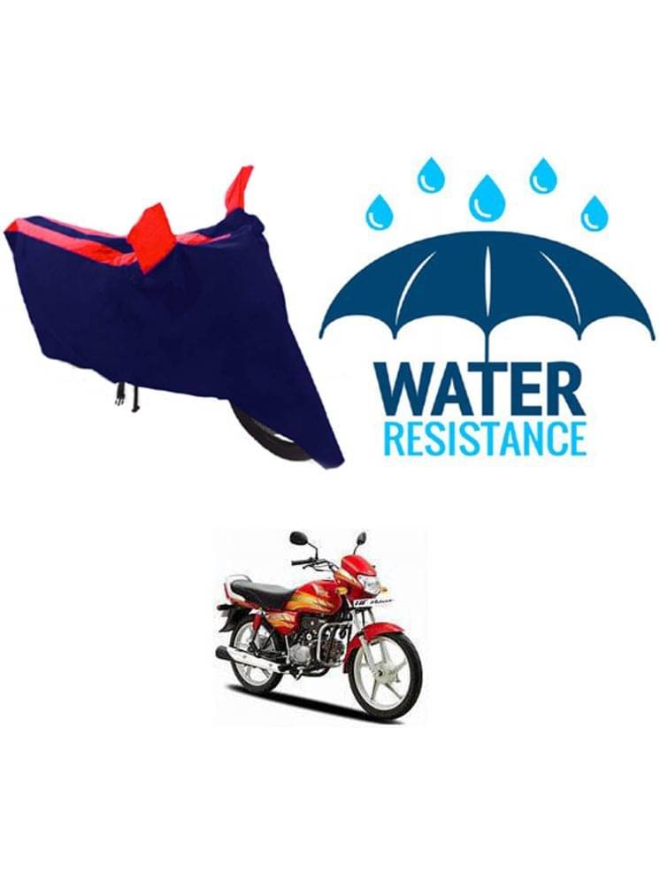 RONISH Bike Body Cover for Hero CD deluxe ( Pack of 1 ) , Red RONISH Bike Body Cover for Hero CD deluxe ( Pack of 1 ) , Red