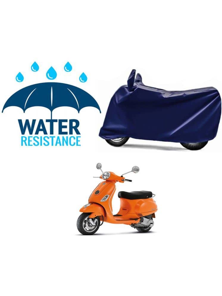 RONISH Bike Body Cover for Vespa All Bike Models ( Pack of 1 ) , Blue