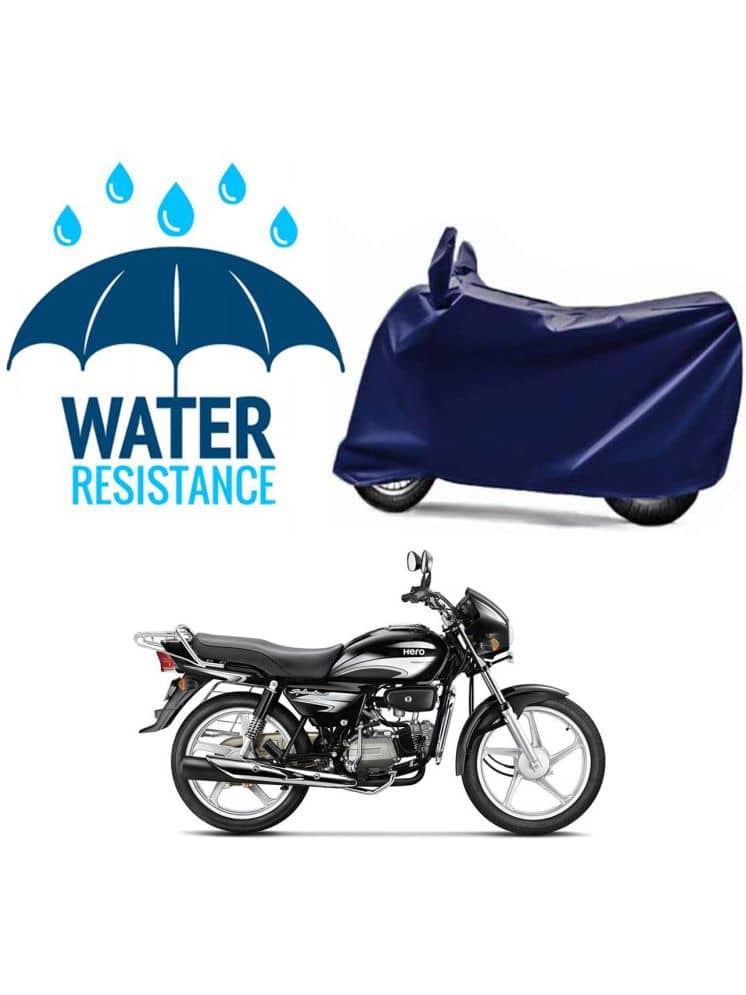 RONISH Bike Body Cover for Hero Splendor Plus ( Pack of 1 ) , Blue