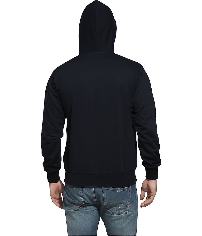 Reya Cotton Blend Men's Casual Jacket - Black ( Pack of 1 )