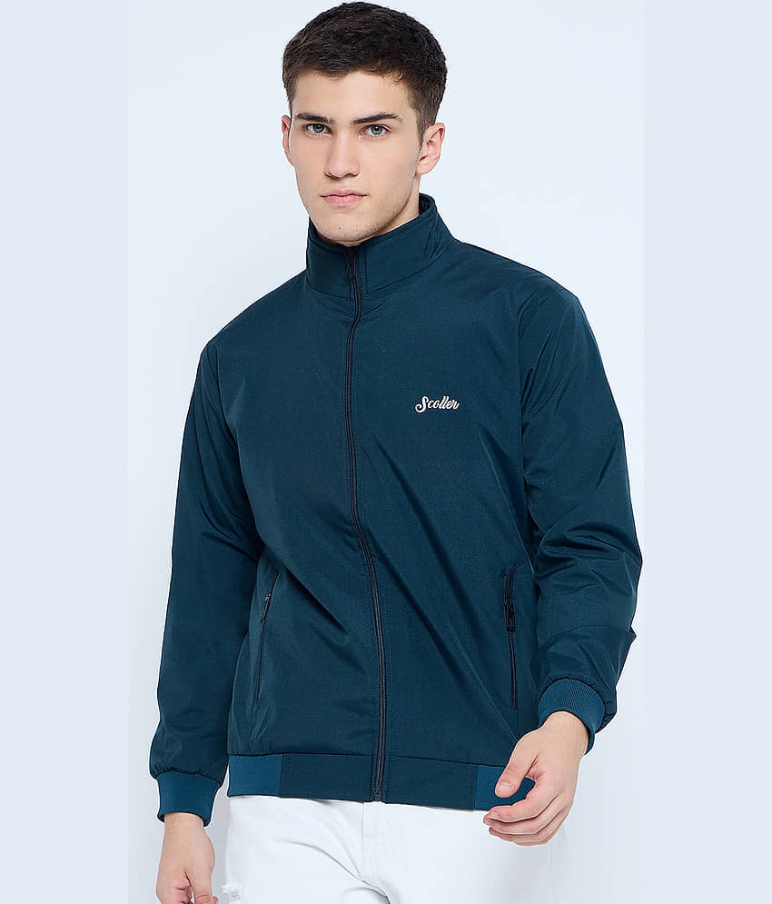 SCOLLER Polyester Men's Windcheater Jacket - Dark Grey ( Pack of 1 ) - Jackets & Coats | Buy online on ZillyBuy