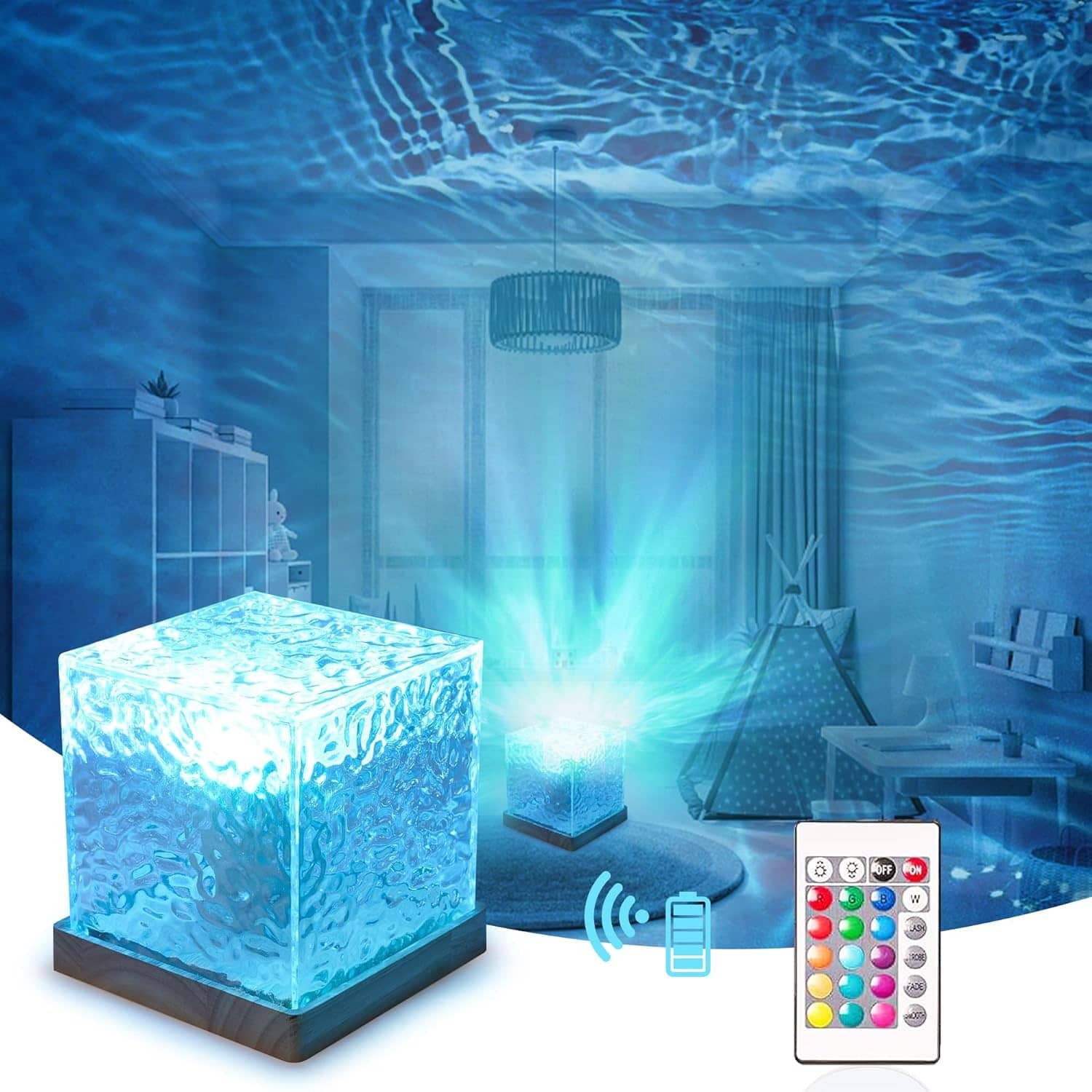 SHARUJA Multicolor Night Lamp ( Pack of 1 )