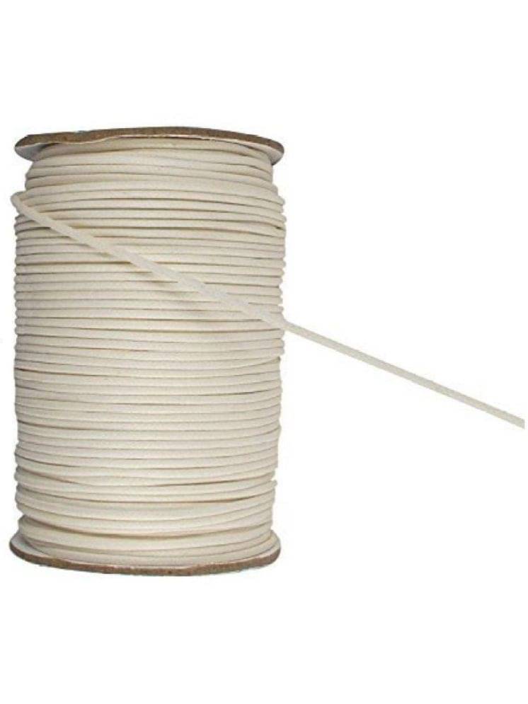 SIJCM White Cotton Wax Thread ( Pack of 1 ) SIJCM White Cotton Wax Thread ( Pack of 1 )