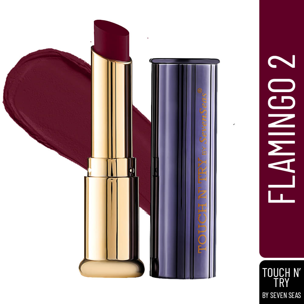     			Seven Seas TOUCH N' TRY Lipmatte Lipstick (Flamingo 2,3.8g)