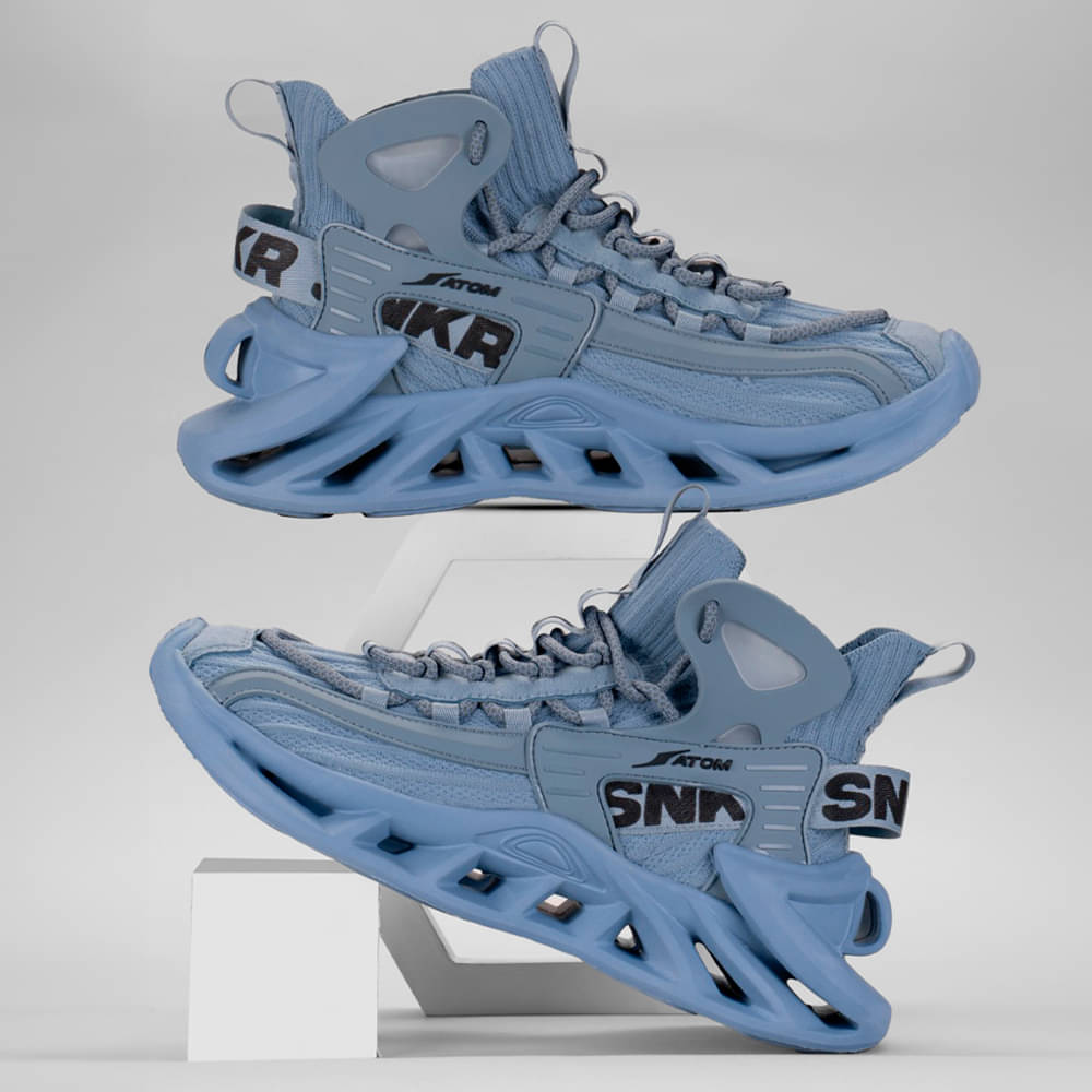     			ATOM Alphabounce Blue Men's Sneakers