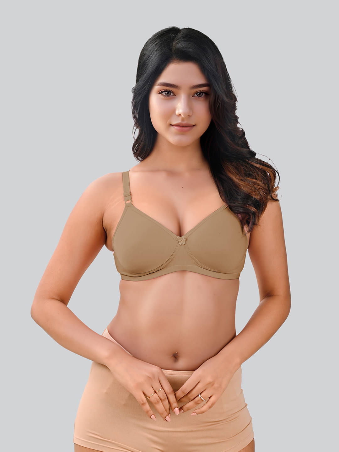 lux venus Cotton Lightly Padded Women's Everyday Bra ( Beige ) VEN_BRA171_SK_1PC lux venus Cotton Lightly Padded Women's Everyday Bra ( Beige ) VEN_BRA171_SK_1PC