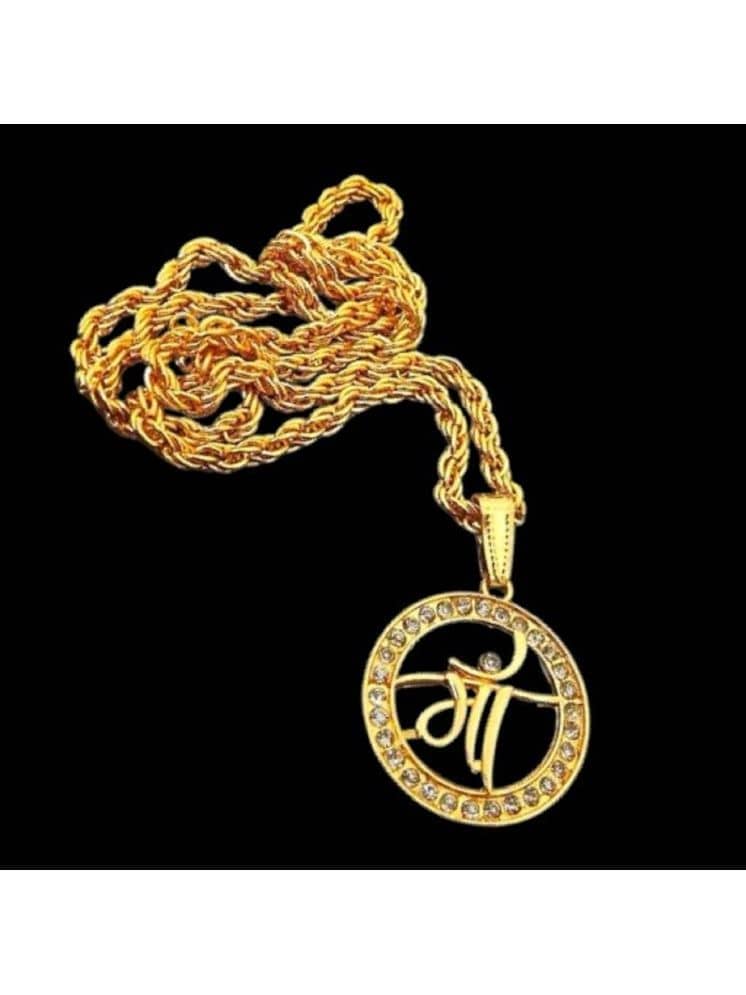 AKLINA Gold Religious Pendant With Chain ( Pack of 1 ) - Jewellery Sets | Buy online on ZillyBuy