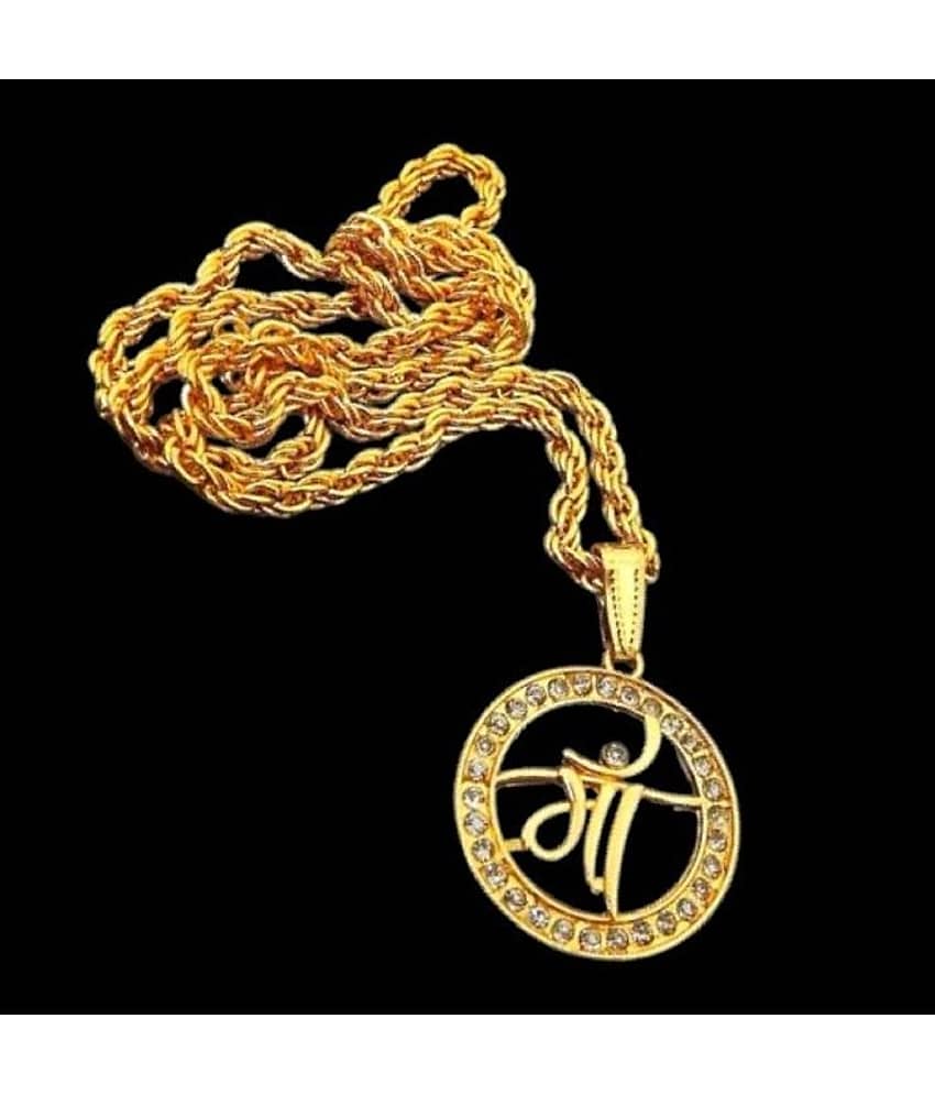 AKLINA Gold Religious Pendant With Chain ( Pack of 1 ) - Jewellery Sets | Buy online on ZillyBuy