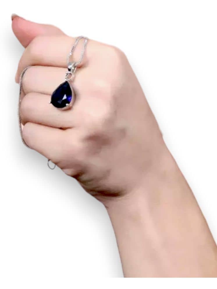 AKLINA Silver Pendant set ( Pack of 1 )