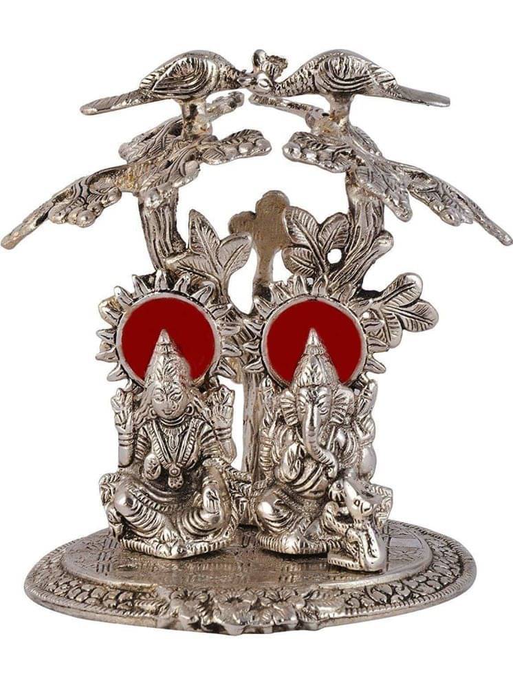 ARYADIT Brass Laxmi Ganesh Idol ( 5 cm ) ARYADIT Brass Laxmi Ganesh Idol ( 5 cm )