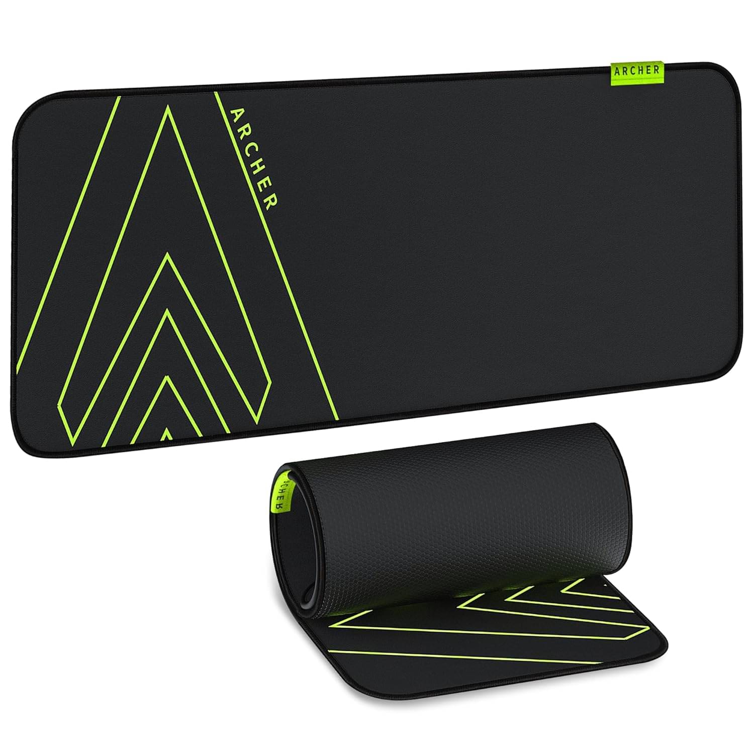    			Archer Tech Lab Gaming Mousepad Gaming Mouse Pad Night Glow Design, Anti Fray Edges