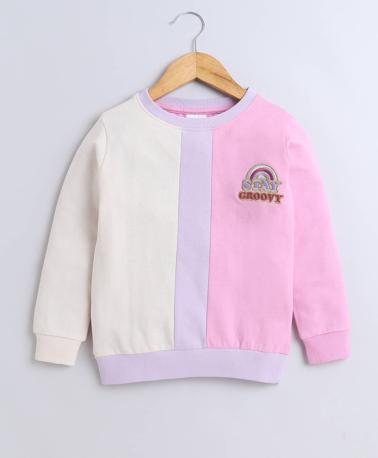     			BUMZEE Single Girls Cotton Sweatshirt ( Multi Color )