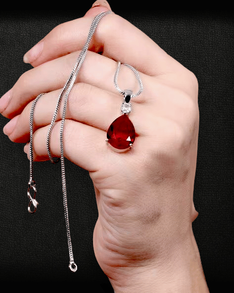 Charms Red Pendant set ( Pack of 1 )     			Charms Red Pendant set ( Pack of 1 )