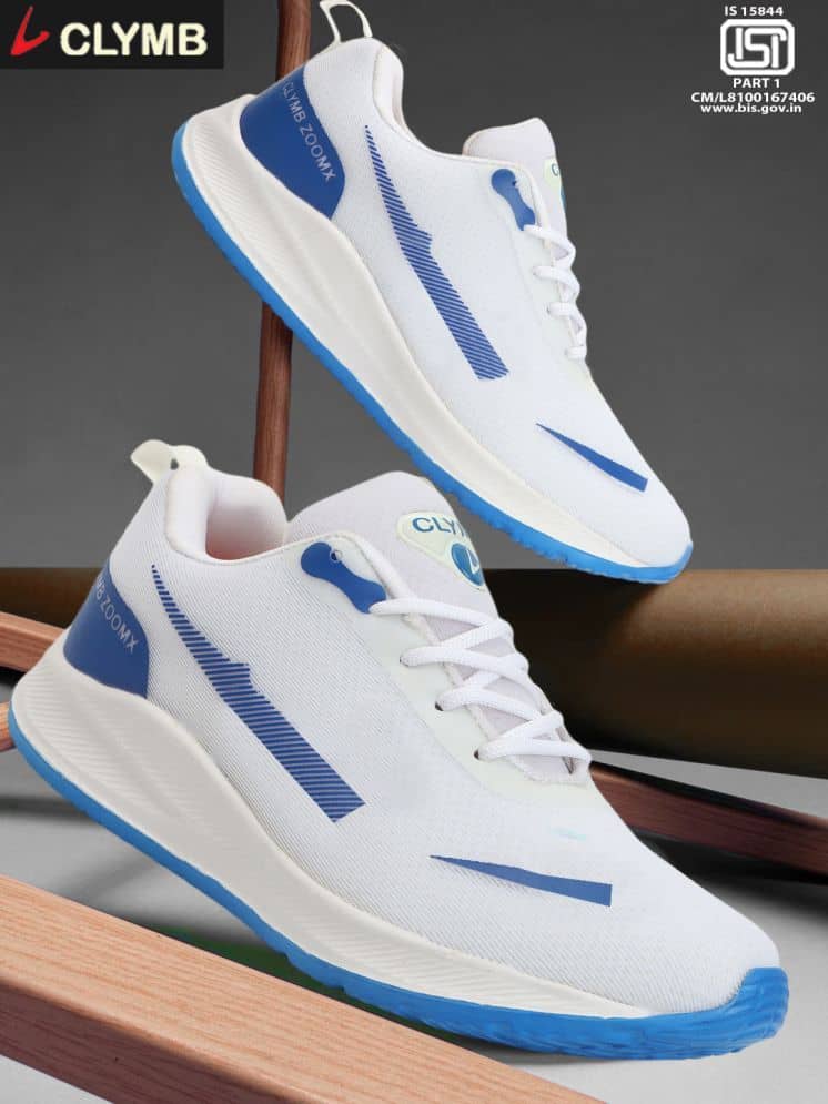 Clymb Navy Men's Sports Running Shoes - Sports Shoes | Buy online on ZillyBuy