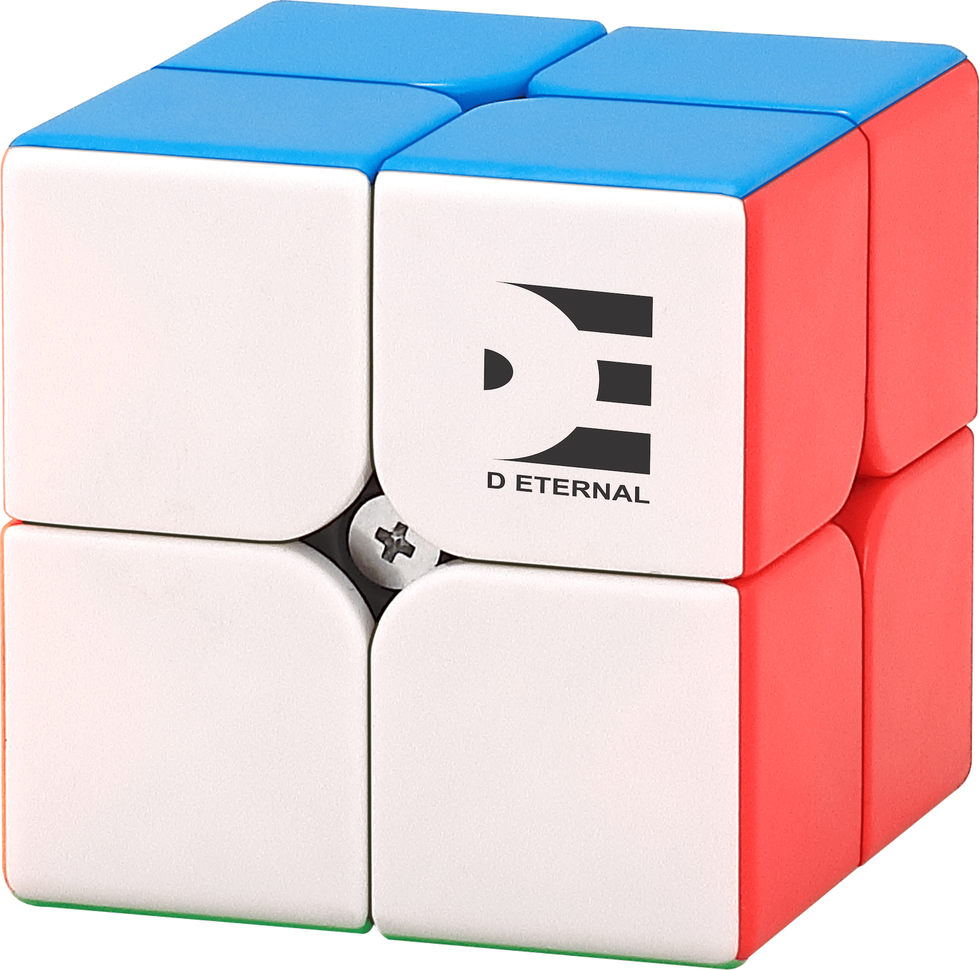     			D ETERNAL Cube 2X2 Stickerless Magic Speed Cube 2 * 2 High Speed Stickerless Puzzle Cube Game Toy for Kids & Adults