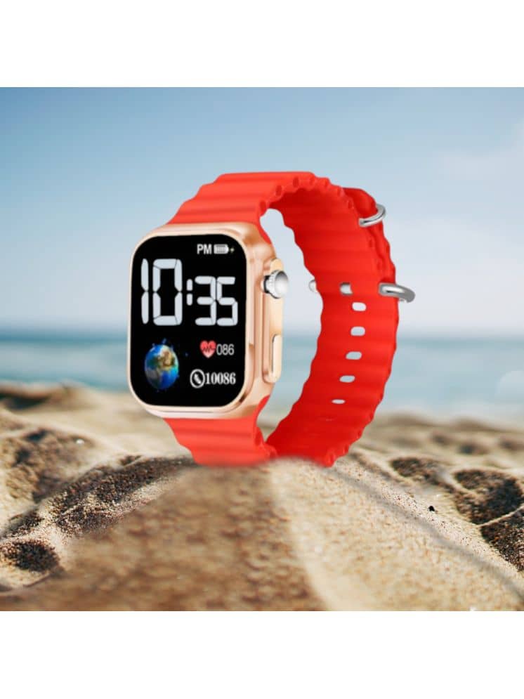 DECLASSE Rose Gold Dial Digital Boys Watch ( Pack of 1 )