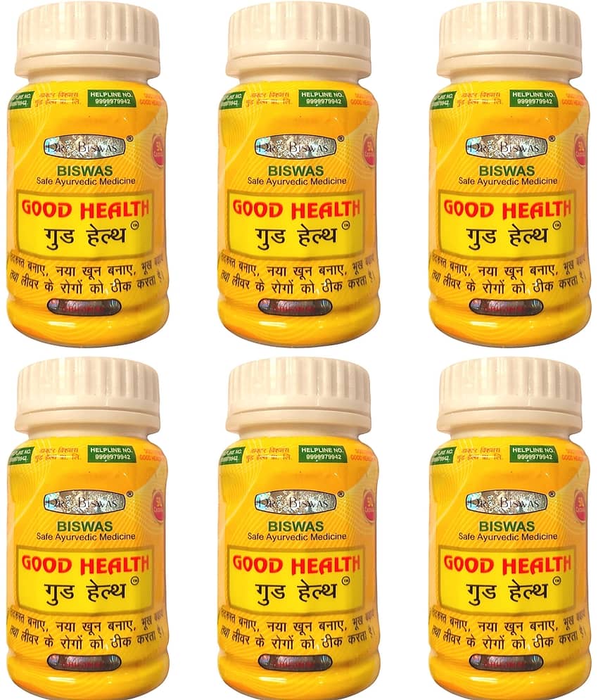 Dr. Biswas Good Health Ayurvedic Capsule Pack of 6