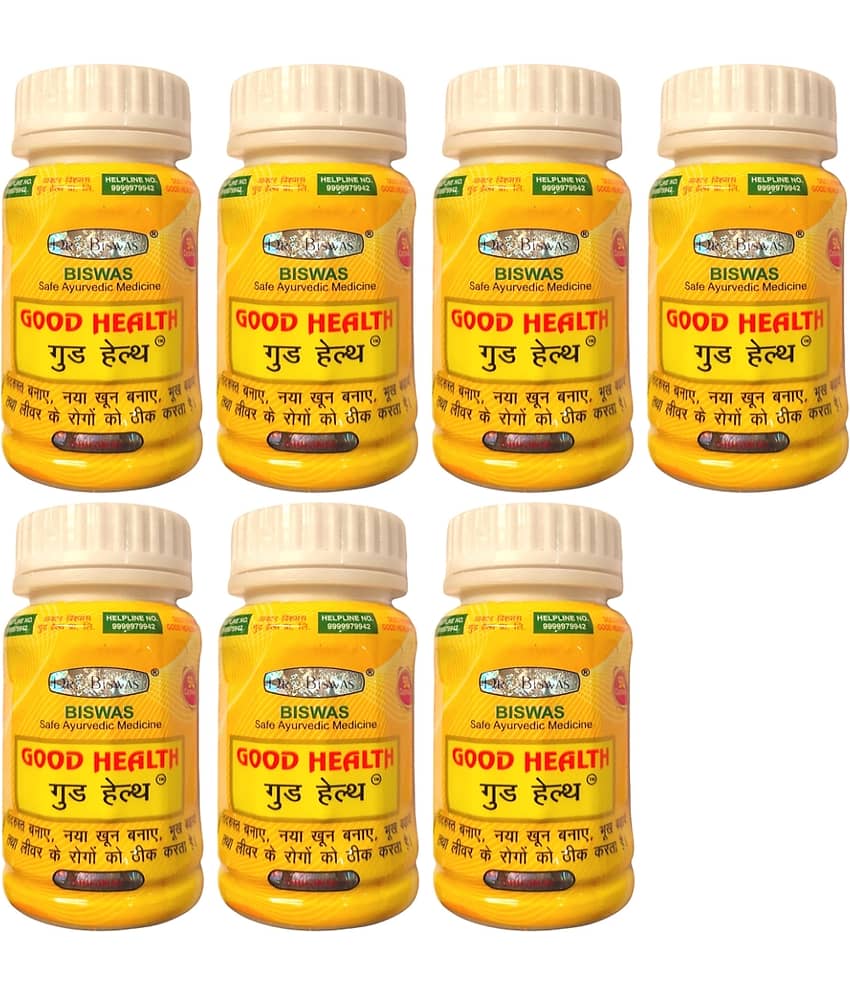 Dr. Biswas Good Health Ayurvedic Capsule Pack of 7