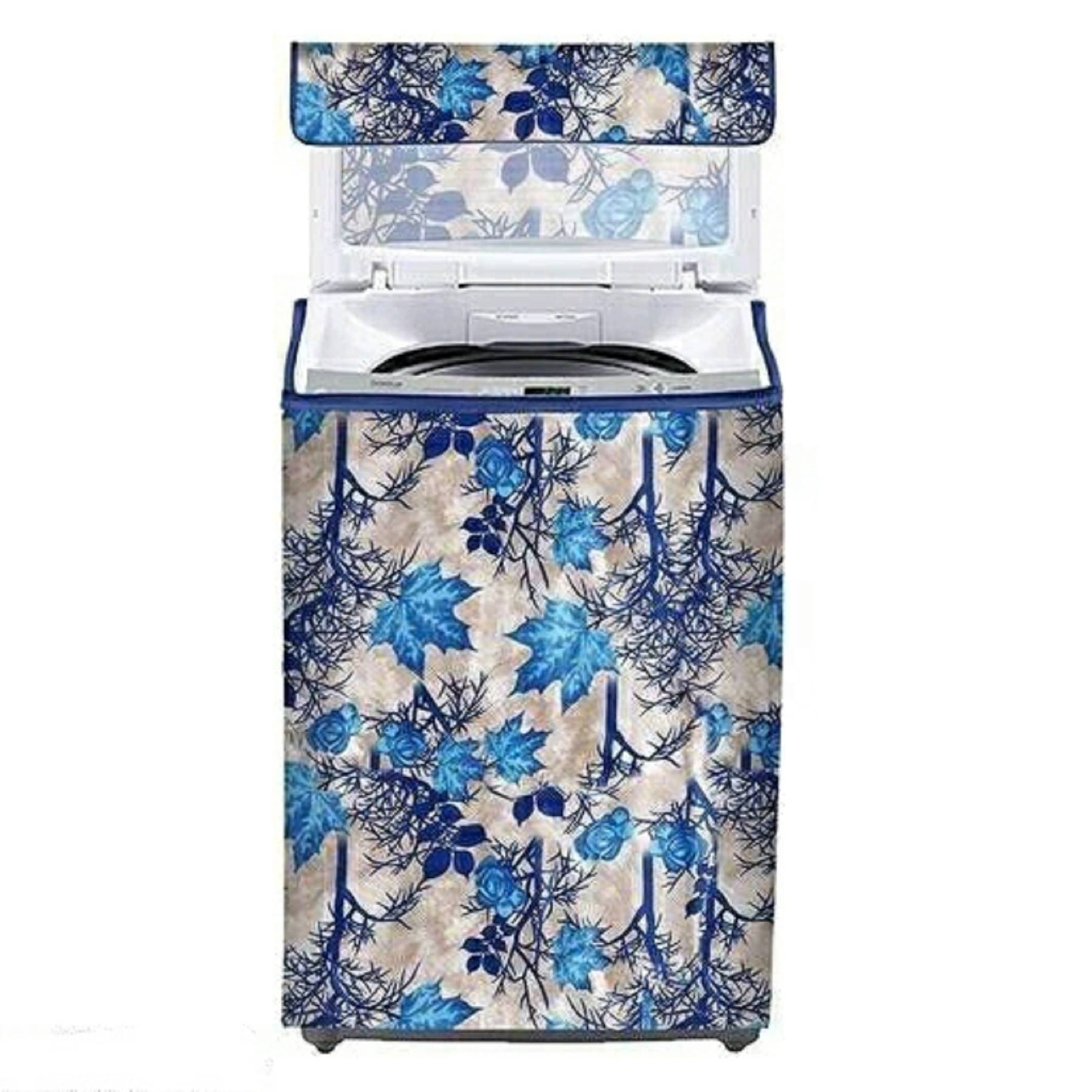GoCose Home Fully Automatic Washing Machine Cover Compatiable For 7 kg,8 kg,5 kg,6 kg - Blue     			GoCose Home Fully Automatic Washing Machine Cover Compatiable For 7 kg,8 kg,5 kg,6 kg - Blue