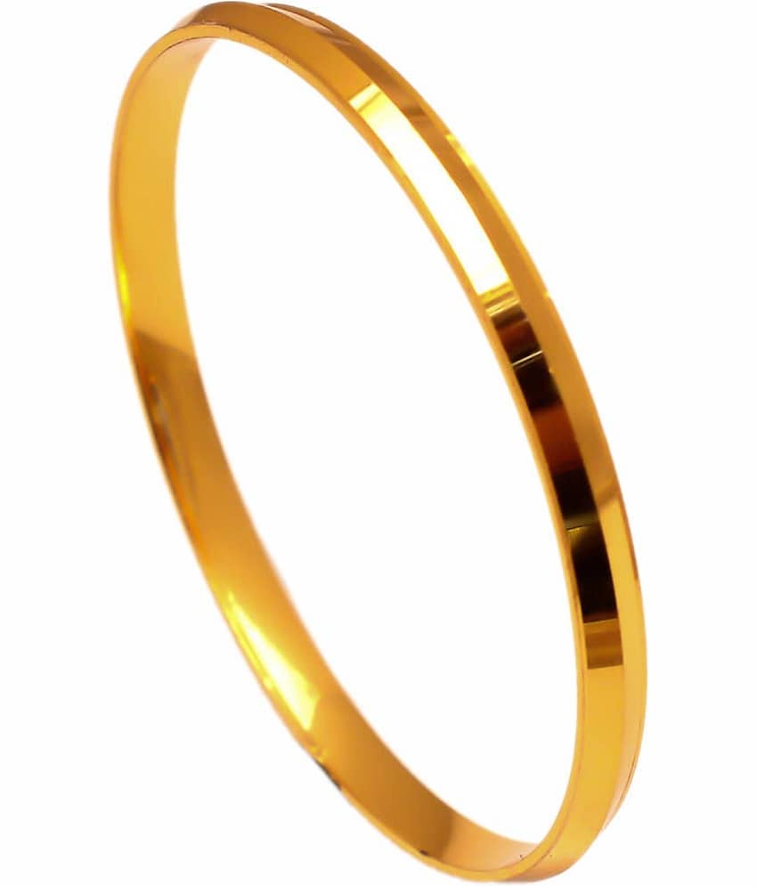 Jewar Mandi Gold Sikh Kada ( Pack of 1 ) - Bangles & Bracelets | Buy online on ZillyBuy
