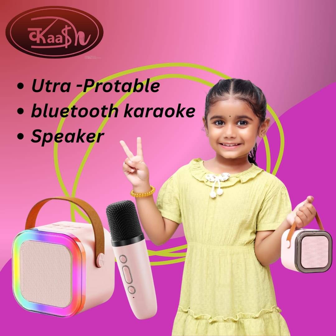     			Kaash Bluetooth Speaker Wireless Karaoke Players