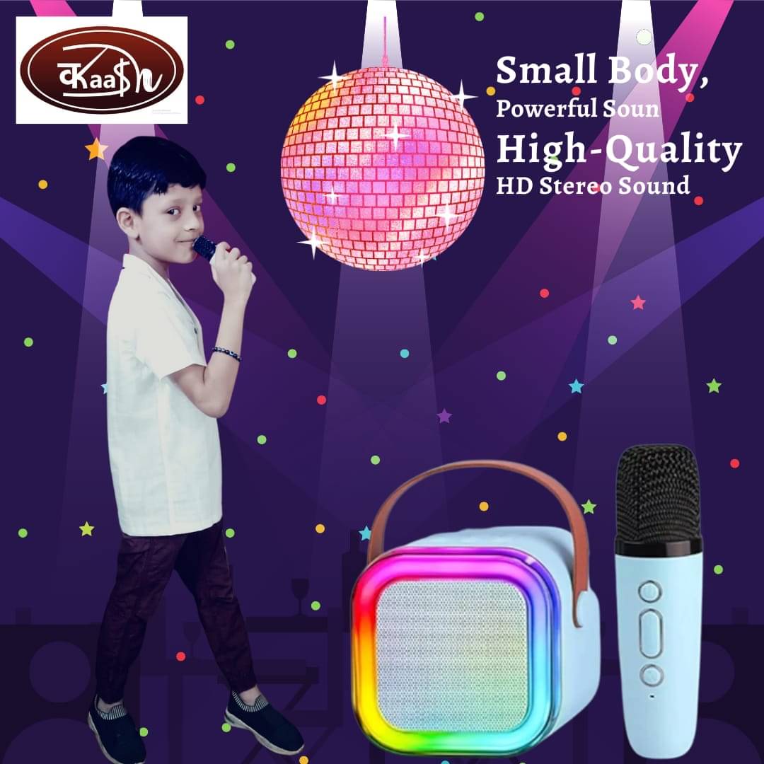     			Kaash Bluetooth Speaker Wireless Karaoke Players