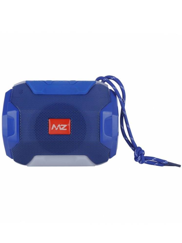     			MZ A005 5 W Bluetooth Speaker Bluetooth V 5.0 with SD card Slot Playback Time 6 hrs Blue