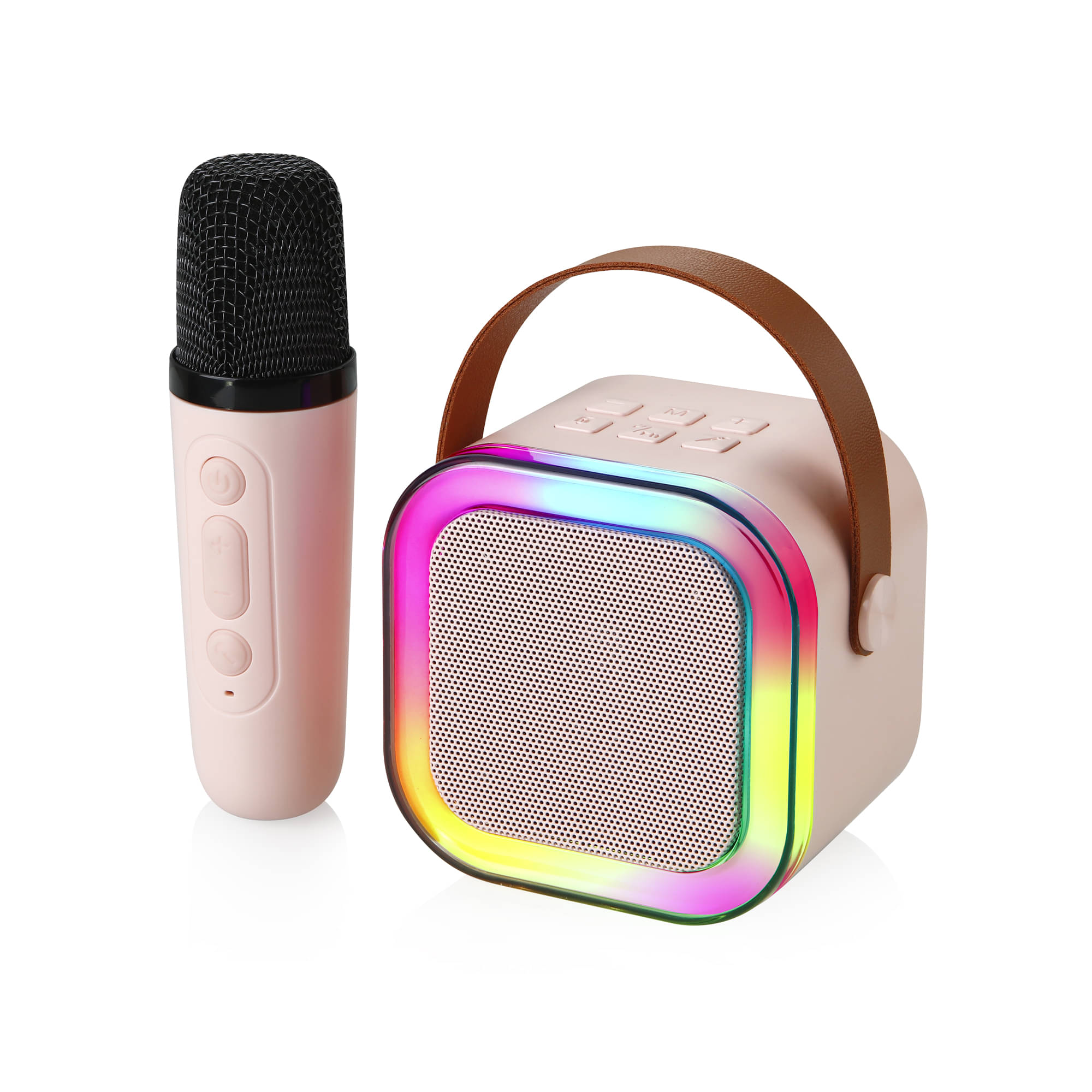 MZ S669 10 W Bluetooth Speaker Bluetooth V 5.1 with SD card Slot Playback Time 6 hrs Pink MZ S669 10 W Bluetooth Speaker Bluetooth V 5.1 with SD card Slot Playback Time 6 hrs Pink