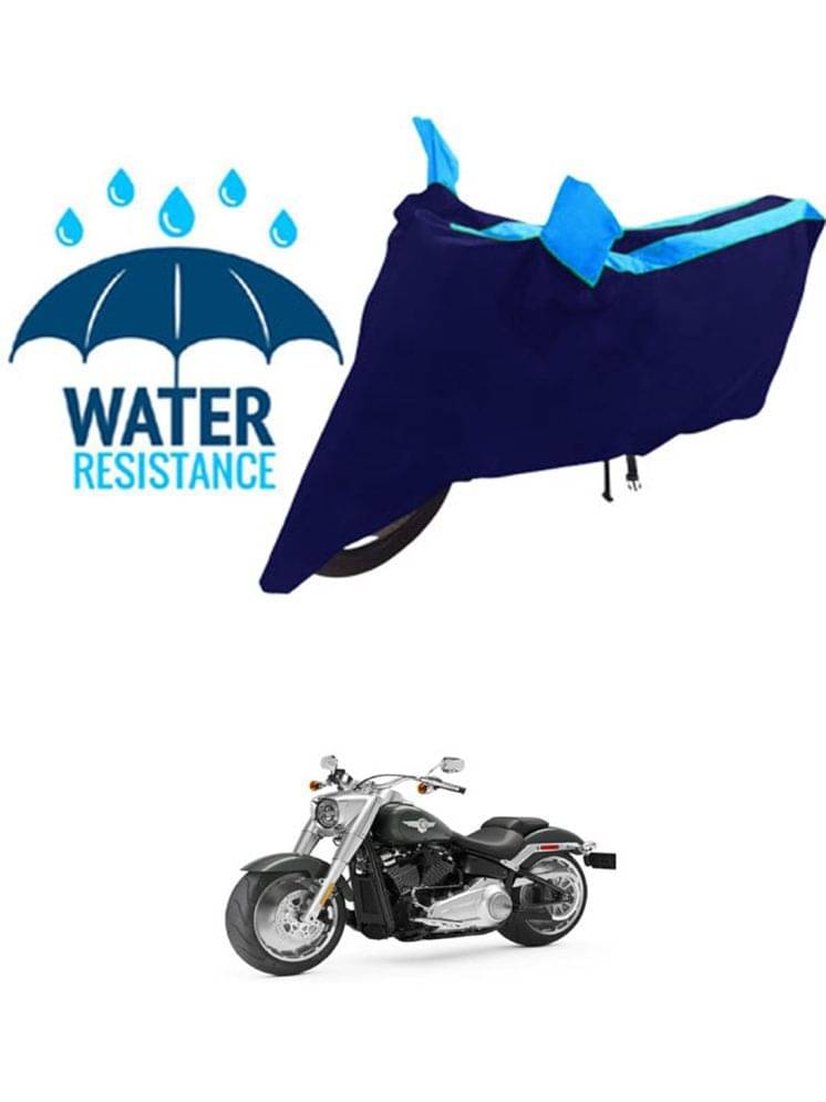     			RONISH Bike Body Cover for Yamaha Fat Boy ( Pack of 1 ) , Blue