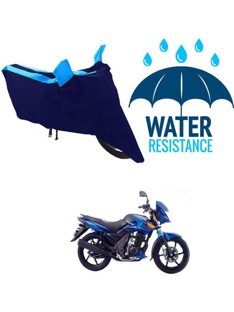 RONISH Bike Body Cover for TVS Flame 125 ( Pack of 1 ) , Blue RONISH Bike Body Cover for TVS Flame 125 ( Pack of 1 ) , Blue