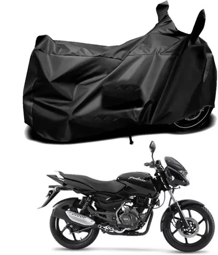 RONISH Bike Body Cover for Bajaj Pulsar 150 ( Pack of 1 ) , Black