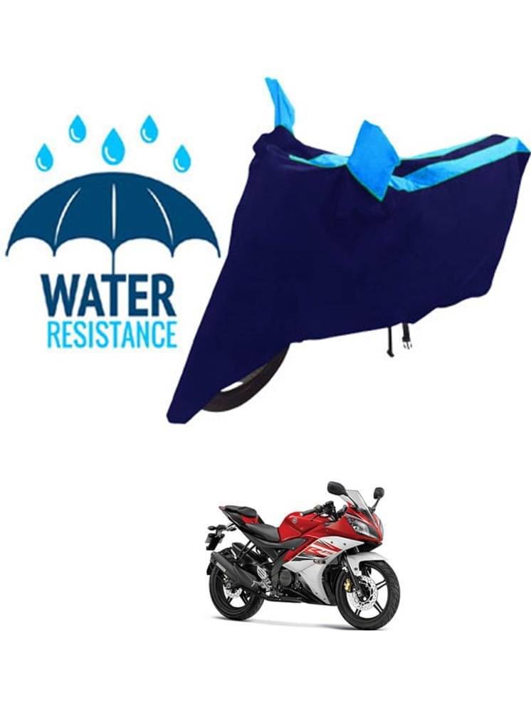 RONISH Bike Body Cover for Yamaha YZF R15 Ver 2.0 ( Pack of 1 ) , Blue RONISH Bike Body Cover for Yamaha YZF R15 Ver 2.0 ( Pack of 1 ) , Blue