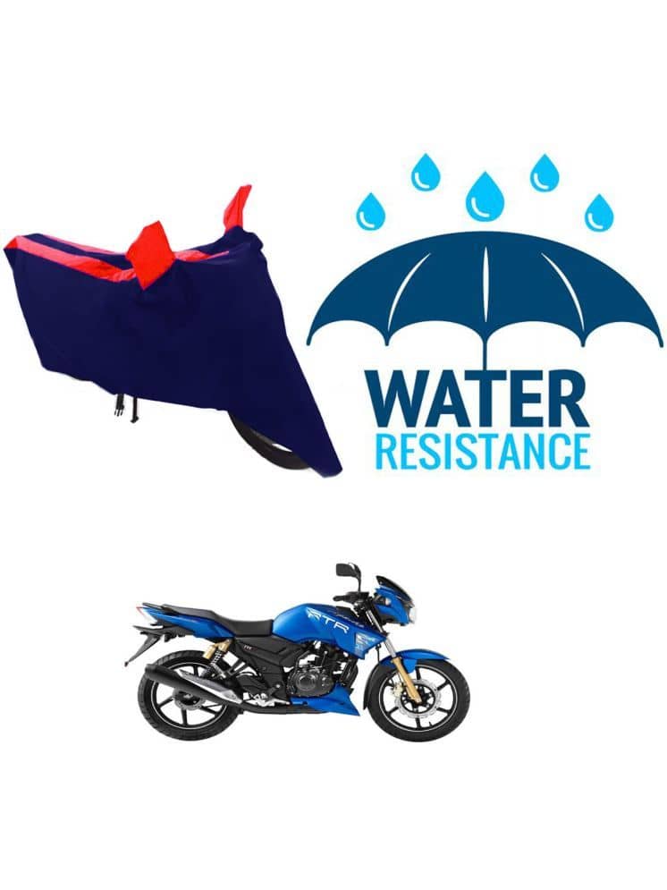 RONISH Bike Body Cover for TVS Apache RTR 180 ( Pack of 1 ) , Red