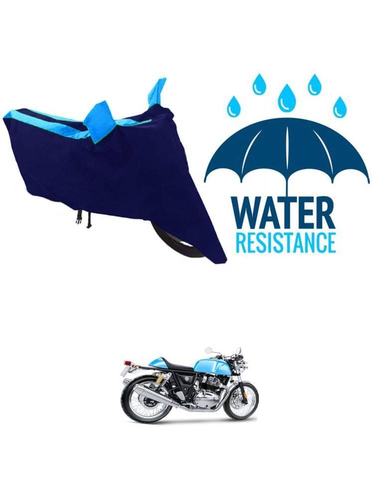     			RONISH Bike Body Cover for Royal Enfield Continental GT ( Pack of 1 ) , Blue
