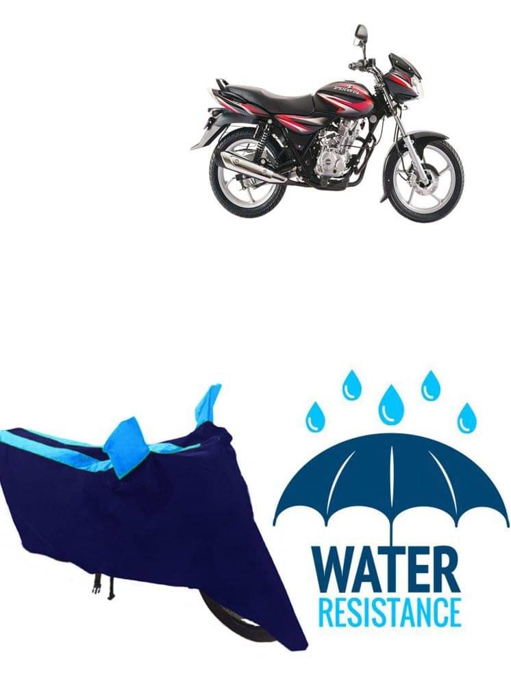 RONISH Bike Body Cover for Bajaj Discover 125 DTS-i ( Pack of 1 ) , Blue RONISH Bike Body Cover for Bajaj Discover 125 DTS-i ( Pack of 1 ) , Blue