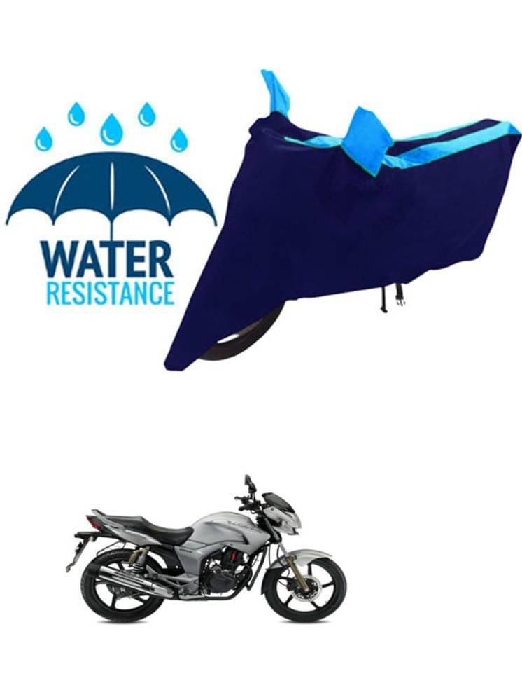 RONISH Bike Body Cover for Hero Hunk ( Pack of 1 ) , Blue RONISH Bike Body Cover for Hero Hunk ( Pack of 1 ) , Blue