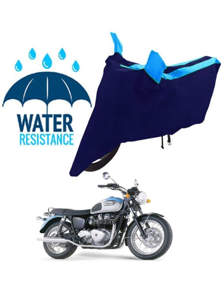 RONISH Bike Body Cover for Triumph Bonneville T100 ( Pack of 1 ) , Blue     			RONISH Bike Body Cover for Triumph Bonneville T100 ( Pack of 1 ) , Blue