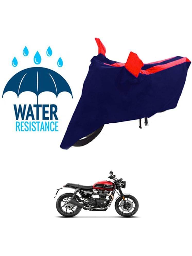 RONISH Bike Body Cover for Triumph All Bike Models ( Pack of 1 ) , Red     			RONISH Bike Body Cover for Triumph All Bike Models ( Pack of 1 ) , Red