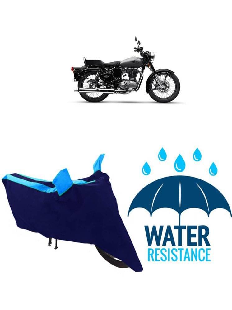 RONISH Bike Body Cover for Royal Enfield Bullet 350 ( Pack of 1 ) , Blue RONISH Bike Body Cover for Royal Enfield Bullet 350 ( Pack of 1 ) , Blue