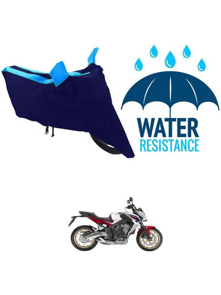 RONISH Bike Body Cover for Honda CB 125 ( Pack of 1 ) , Blue     			RONISH Bike Body Cover for Honda CB 125 ( Pack of 1 ) , Blue